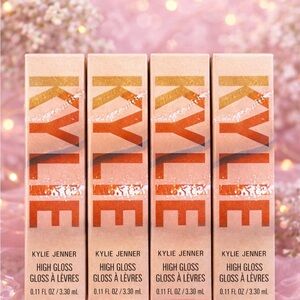 Kylie Cosmetics💋KYLIE High Gloss Lip Gloss 👄 Set of 4 🌟